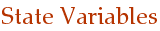 State Variables