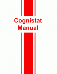 Cognistat Manual